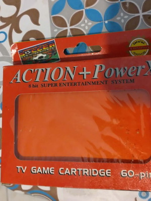 Action+power X Tv Game Cartridge new