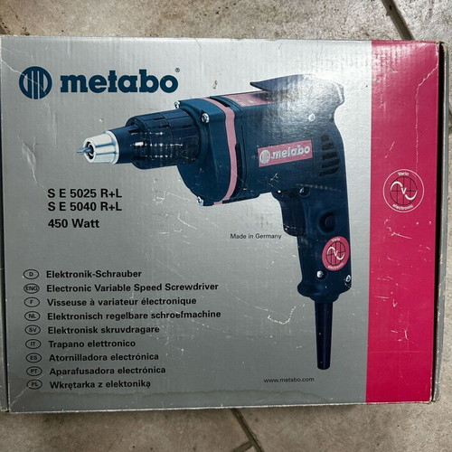 Metabo electric screwdriver new