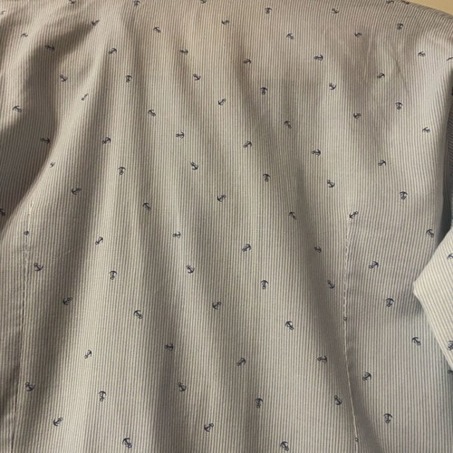 Women's shirt light blue with nautical pattern, like new, size L