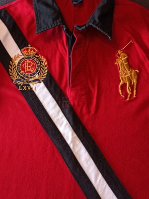 Polo Ralph Lauren shirt used for boy 146 cm red