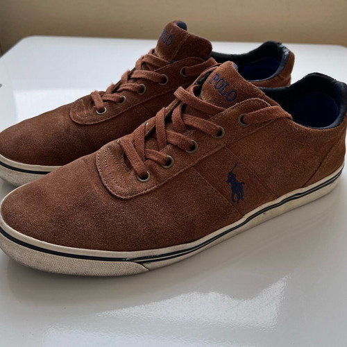 Ralph Lauren shoes used, brown, size 43