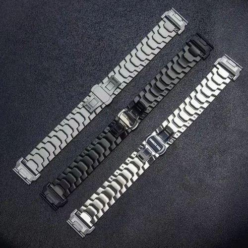 Garmin Quickfit 22 | 26 mm Stainless Steel Watch Band new