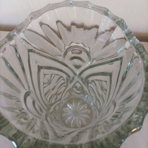 Crystal vase like new, very nice