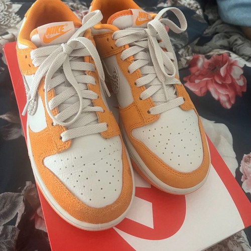 Nike Dunk Low brand new, size 38.5, orange