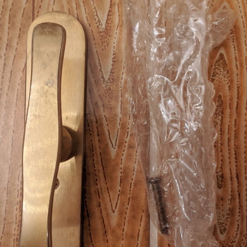 Brass Window Balcony Door Handle Matte Gold Bronze