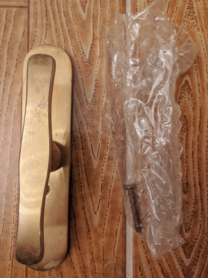 Brass Window Balcony Door Handle Matte Gold Bronze