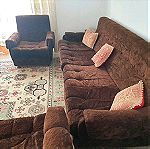  Καναπές και δύο πολυθρόνες