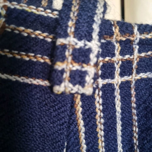 Vintage wool skirt blue like new