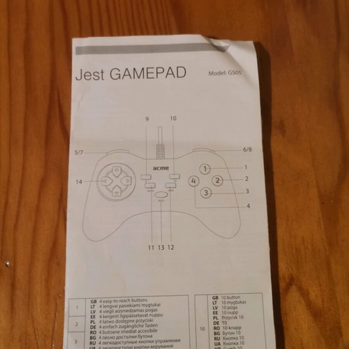 Acme GS05 Gamepad for PC used