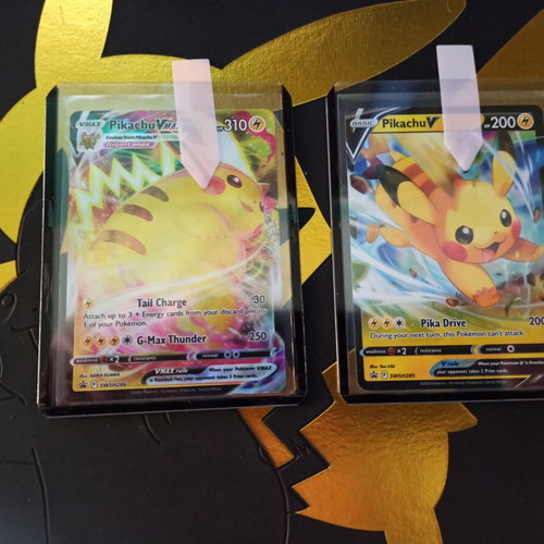 Pikachu VMAX & Pikachu V promo cards pack Crown Zenith 2023