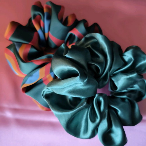 Scrunchies handmade in many colors, new