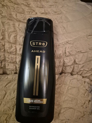 STR8 Ahead shower gel 400ml new, men's floral fragrance