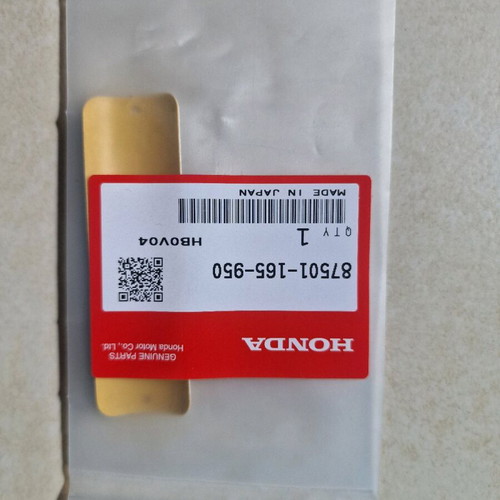 Honda Z frame plate genuine new