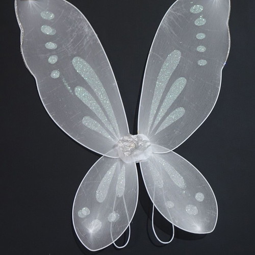 Fairy or angel wings like new with silver details