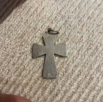Silver cross like new