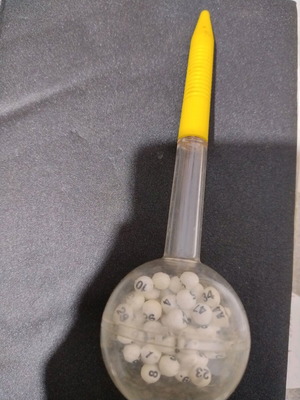 6" Vintage Lottery Number Selector Pen Like New