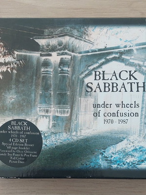 Black Sabbath Under Wheels Of Confusion 1970-1987 boxset 4CD σαν καινούργιο