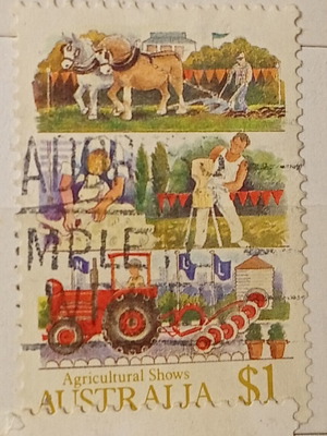 Australia stamp used