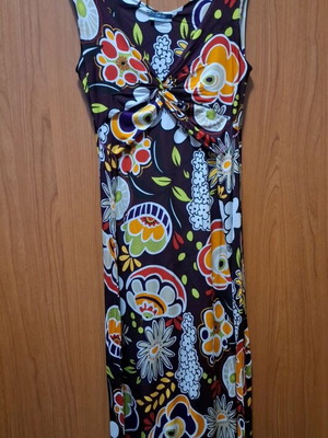 Dress with elastic fabric like new, sizes S and M