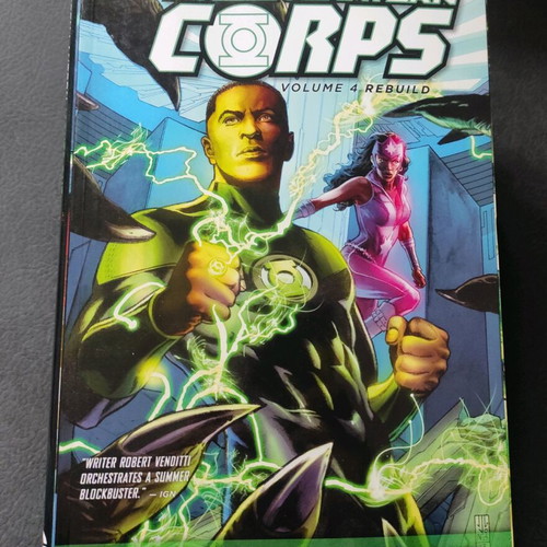 Green Lantern Comics like new, hardcover editions, Robert Venditti run