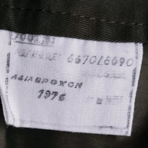 Vintage στρατιωτικό αδιάβροχο 1976 σαν καινούργιο, μέγεθος Μ
