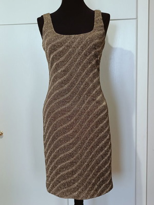Vintage dress Andrea Polizzi for Rex Lester with glitter, like new, size M