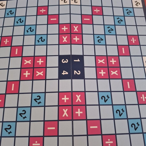 Mathable vintage board game