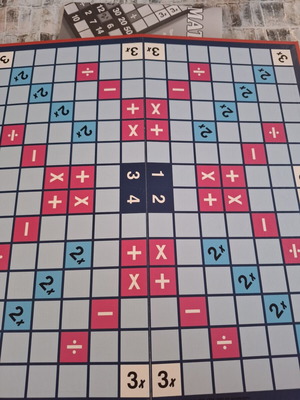 Mathable vintage board game
