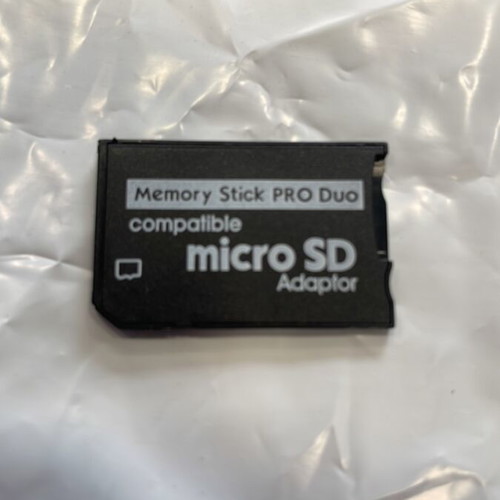 Pro Duo to Micro SD Adapter new