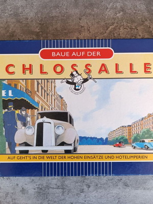 Schossallee board game used, 1985 edition, German language