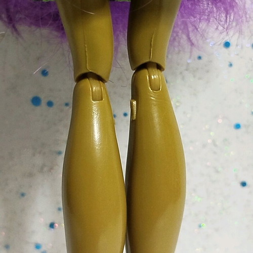 Monster High Clawdeen Freaky Fusion doll used, incomplete with flaws