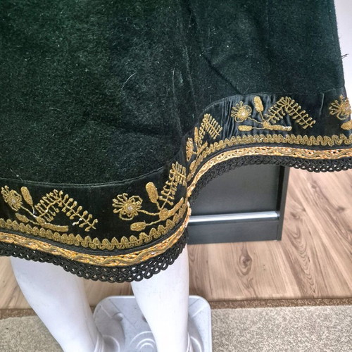 Samokov folk dress restored, authentic, over 100 years old