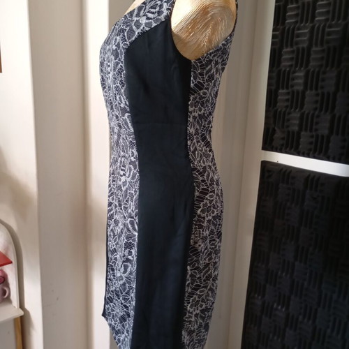 Arte Maxima dress size S like new, black and white