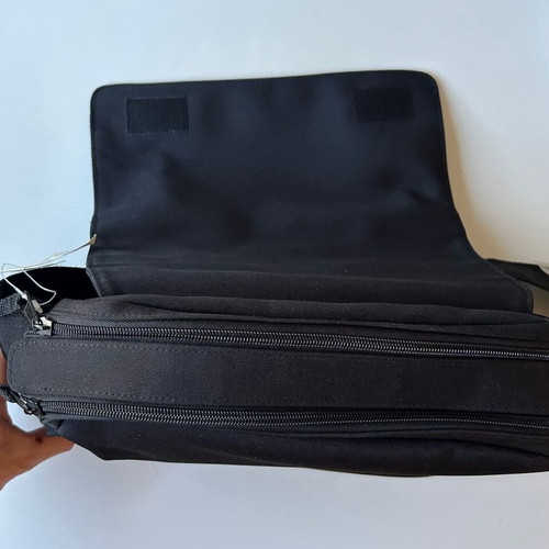 Sergio Tacchini Shoulder Messenger Bag new, black