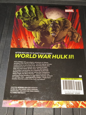 World War Hulk 2 comic used, Marvel