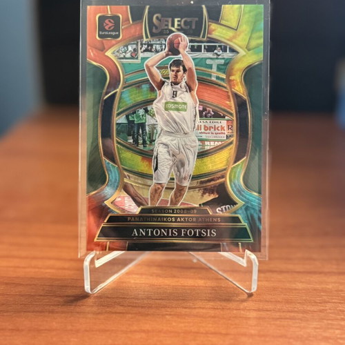 25-26 Panini EuroLeague Select Antonis Fotsis card Panathinaikos