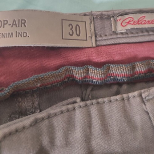 Men's POP-AIR Denim Ind. pants like new, Relaxed Slim Fit, size 30, gray/taupe