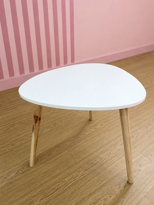 Desk and table set used