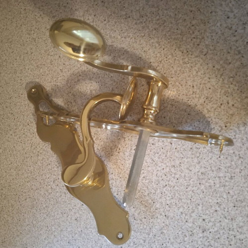 Brass door knobs new