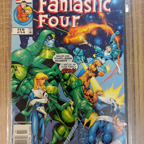 Fantastic Four Marvel Comics issue 14 used, English