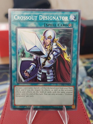 Crossout Designator Yu-Gi-Oh! Spell Card