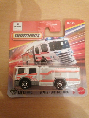 Matchbox Scania P 360 fire truck