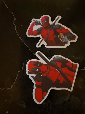 αυτοκόλλητα deadpool