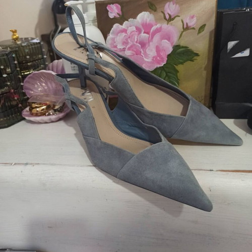 Zara slingback shoes size 42 new blue