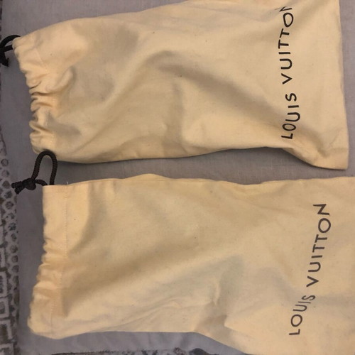 Louis Vuitton Monte Carlo leather flats like new, size 43.5 brown