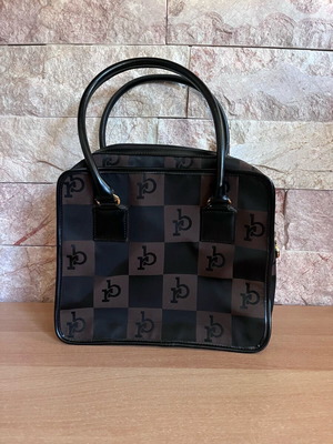 Roccobarocco shoulder bag like new, black and brown