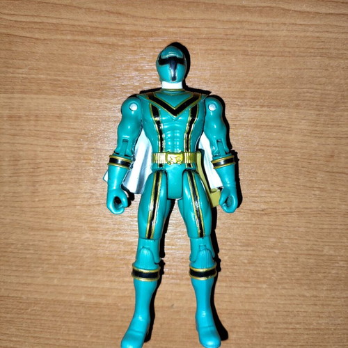 Green Mystic Light Power Rangers figure used