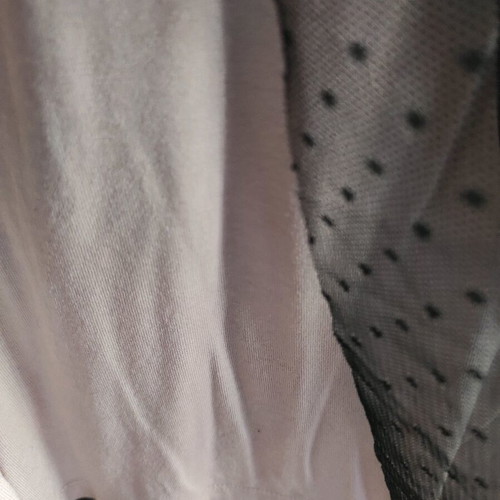 La Mode Est A Vous Rosalyn dress like new, black and pink