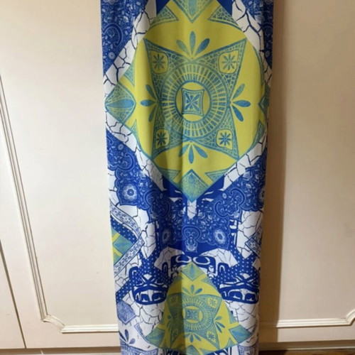 Peace And Chaos maxi dress used, printed, size Medium