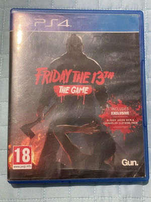 Friday the 13th The Game PS4 used, rare